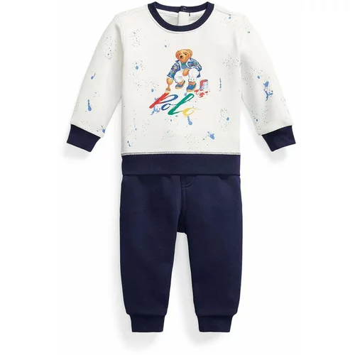 Polo Ralph Lauren Trenirka za dojenčka mornarsko modra barva
