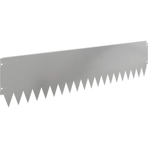 vidaXL Robovi trave 10 pcs 103 x 25 cm Jeklo Srebrna, (5000301363) Cene