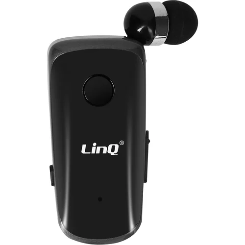 LINQ Slušalke Bluetooth z vibriranjem in glasovno najavo z izvlecnim kablom, R839 - crne, (20731517)