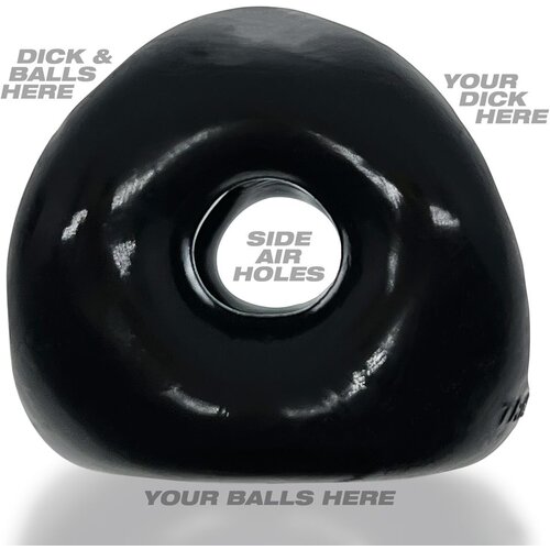 Oxballs TRI-SPORT XL 3-Ring Cocksling Black Slike