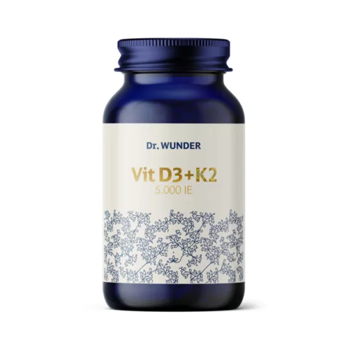Vitamin D3 + K2 5000 IU - 60 kaps.