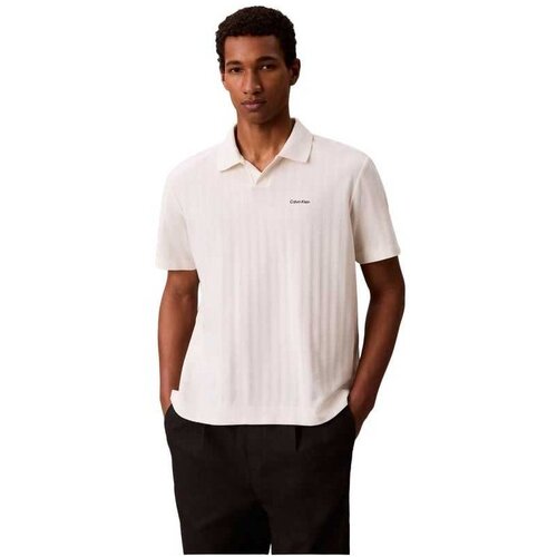 Calvin Klein bela mu&amp;scaron;ka polo majica Slike