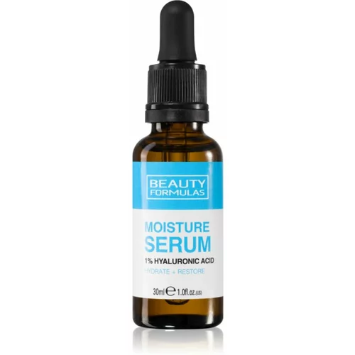 Beauty Formulas Moisture 1% Hyaluronic Acid intenzivni hidratantni serum 30 ml