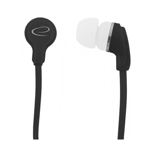 Esperanza Slu&amp;scaron;alice ESPERANZA NEON In-Ear, Amplified BASS , black, 2x spare rubber pads EH147K Slike