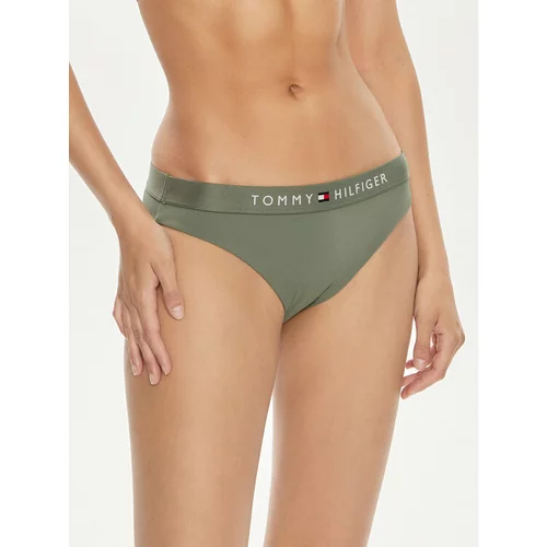 Tommy Hilfiger Spodnji del bikini UW0UW04120 Zelena