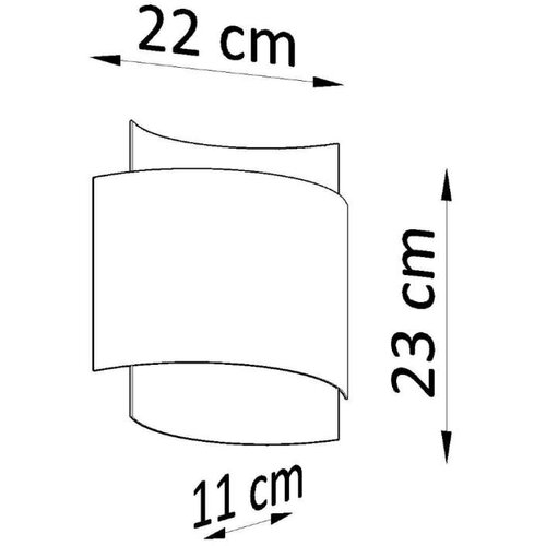  Sollux SL.0858 - Zidna svetiljka IMPACT 1xG9/40W/230V crna Slike