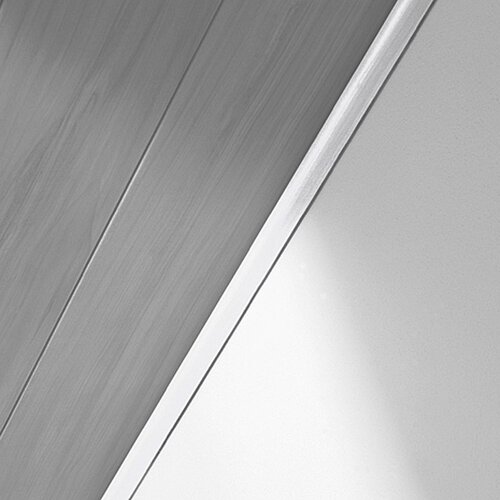 LOGOCLIC Zaključna letev (2600 x 25 x 6 mm, bela) Cene