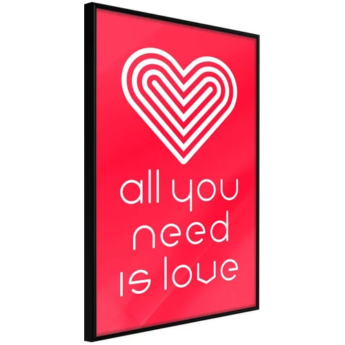  Poster - Love Everywhere 30x45