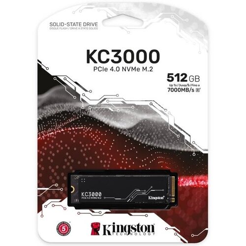 Kingston 512GB M.2 NVMe SKC3000S/512G SSD KC3000 series SSD Slike