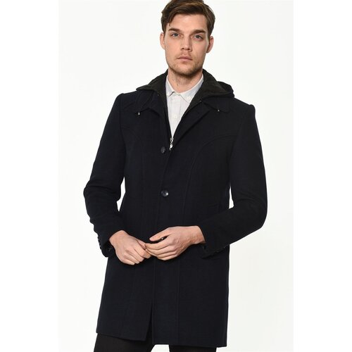 Dewberry PLT8366 MEN&amp;#039;S COAT-NAVY BLUE Slike