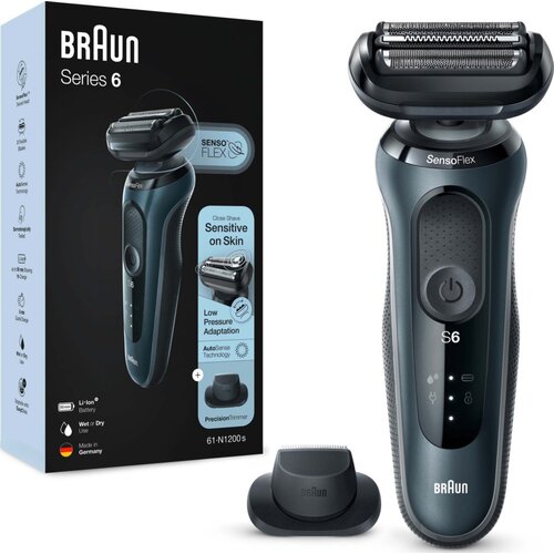 Braun Series 6 61-N1200s Foil shaver Trimmer Black Cijene
