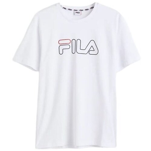 Fila Majice s kratkimi rokavi Sofades Logo Tee Bela Cene