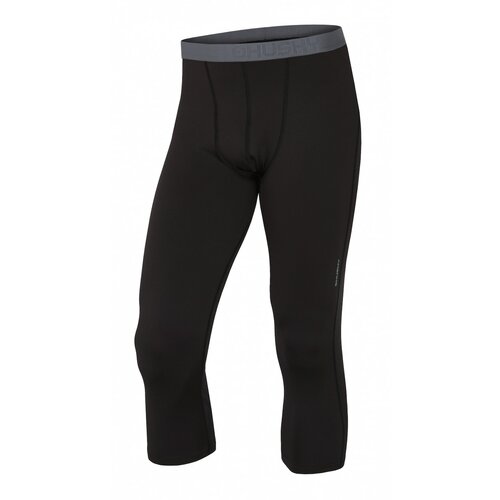 Husky men's thermal 3/4 pants - autumn, winter active winter pants m black Cene
