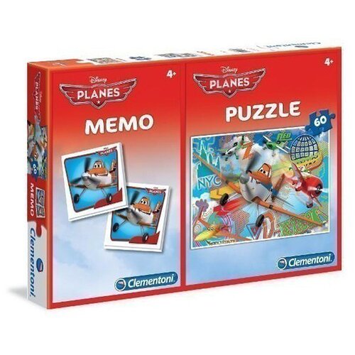 Disney Planes igra memorije + 60 puzzli Slike