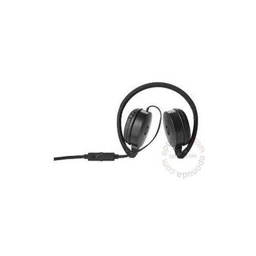 Hp J8F10AA stereo headset H2800 black slušalice Slike