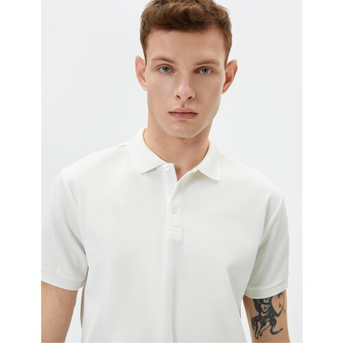 Koton Collar T-Shirt Slim Fit Buttoned Short Sleeve Slike