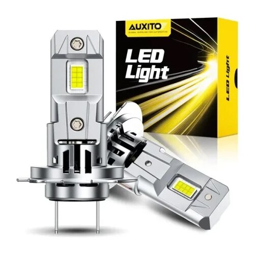 Auxito h7 6000k 1:1 led farovi sa turbo ventilatorom dd-m6s-h7 2 kom model 2025 ( AUX005 ) Slike