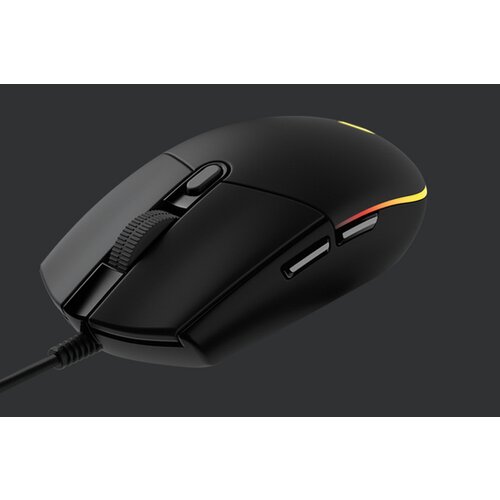 Logitech žična mi&amp;scaron;ka gaming usb G203 lightsync - črna Slike
