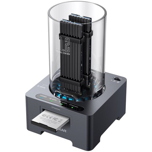 GRAUGEAR G-M2DK-CR-10G storage drive docking station USB 3.2 Gen 2 (3.1 Gen 1) Type-C Grey Cijene