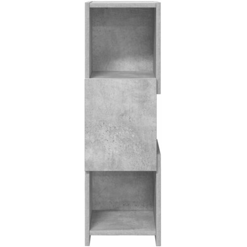  Kutni ormarić Betonski sivi 25,5x25x80cm Konstruirano drvo Slike