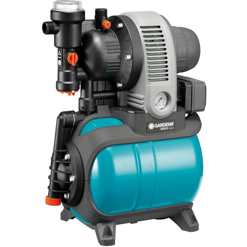 Gardena Classic Kućni automat za vodu 3000/4 eco (650 W, Maksimalni protok: 2.800, Maksimalni tlak: 4 bar) + BAUHAUS jamstvo 5 godina na uređaje na električni ili motorni pogon Slike