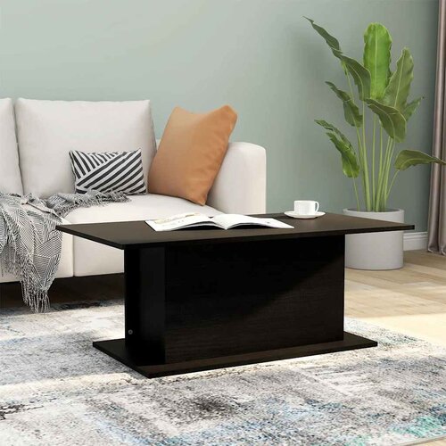  Stolić za kavu crni 102 x 55,5 x 40 cm od konstruiranog drva Cene