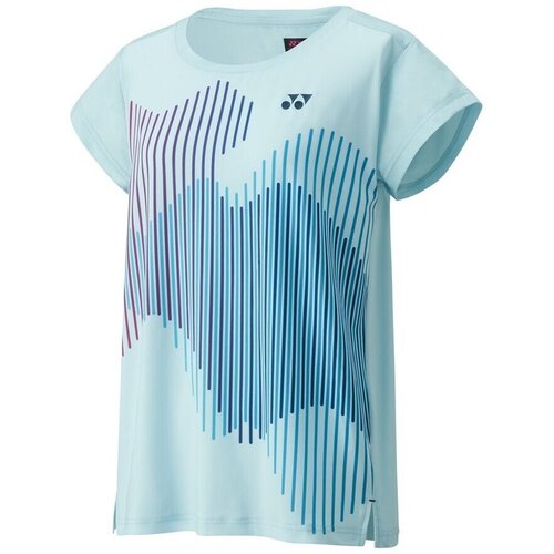 Yonex Majice s kratkimi rokavi Crew Neck Us Open 2024 Modra Cene