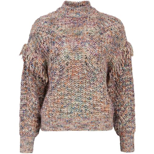 Object Pulover &amp;#039;FLEUR&amp;#039; modra / temno oranžna / pastelno roza Slike