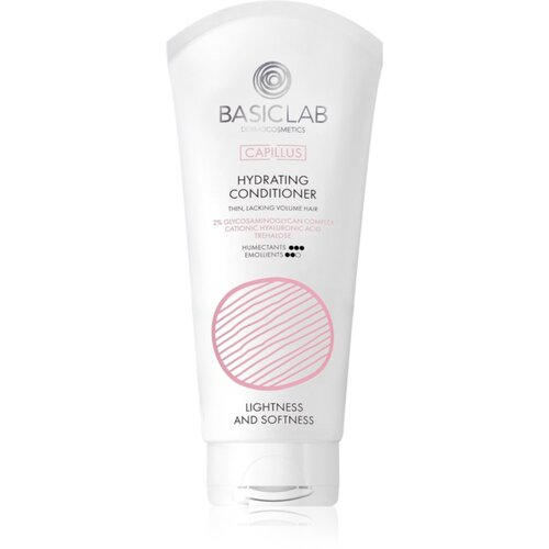 BasicLab Dermocosmetics Capillus lahek balzam z vlažilnim učinkom 100 ml Slike