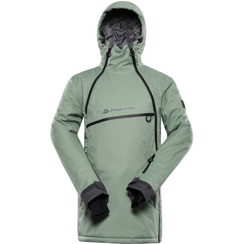 Alpine pro Men's ski jacket with ptx membrane OMEQ loden frost variant pa Cijene