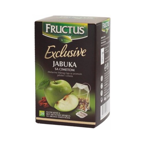 Fructus jabuka sa cimetom čaj 44g kutija Slike