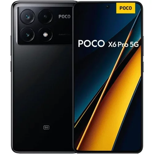 Poco X6 Pro 5G pametni telefon 8/256GB, črn, (21067078)