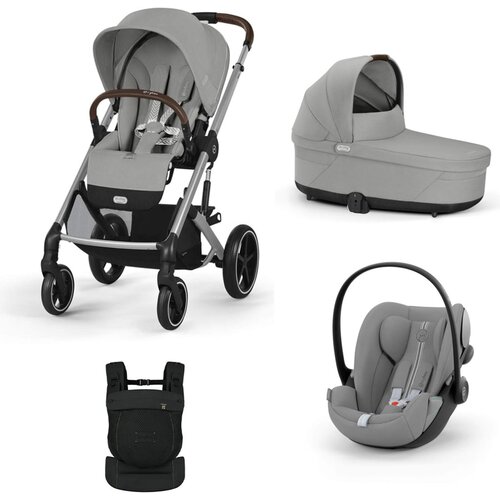 Cybex Voziček 3v1 plus nosilka AMYA Balios komplet stone grey Slike