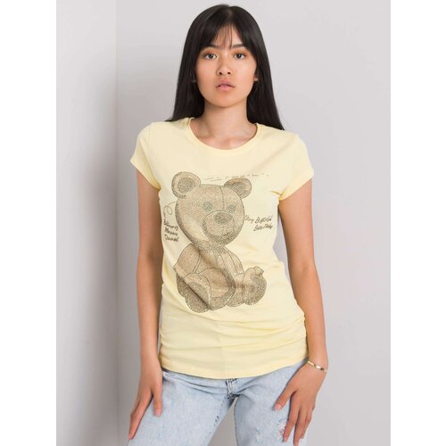 Ex moda T-shirt-EM-TS-ES-21-531.14-light yellow Slike
