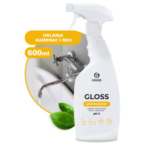 Grass GLOSS - PROFESSIONAL LINE (PRSKALICA) - Sredstvo za čišćenje sanitarija - 600ml Cene