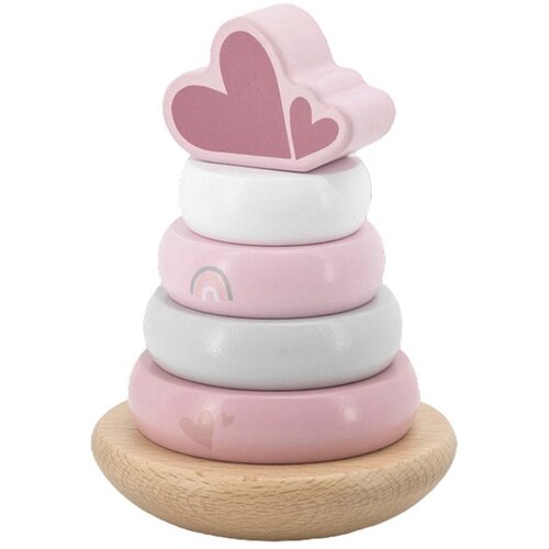 Label Label® lesena natikanka rings balance pink Cene