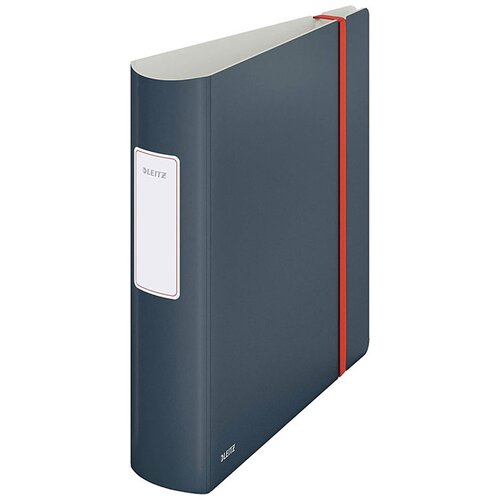 Leitz Mapa A4 PP 2-obroča Cosy z elastiko, 80 mm, siva Cene