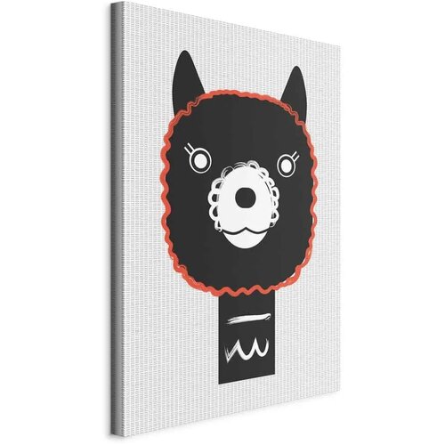  Slika - Decorative Alpaca (1 Part) Vertical 60x90 Na talijanskom platnu Cijene