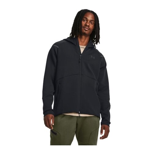 Under Armour UA Unstoppable Fleece Full Zip Hoodie, Black - XXL, (20832541) Cene