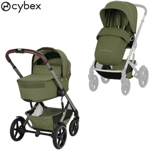 Cybex Gold® dječja kolica talos&trade; s lux sa sklopivom ko&scaron;arom moss green (taupe frame) Cijene
