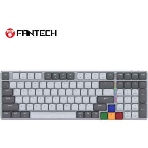 Oblivion gaming oprema Tastatura Mehanicka Gaming Fantech MK916 RGB Maxfit AIR99 Wireless grey (red switch) Cene