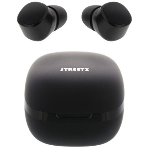 Streetz Slušalice TWS-1108, mikrofon, Bluetooth 5.0, TWS, crne Cene