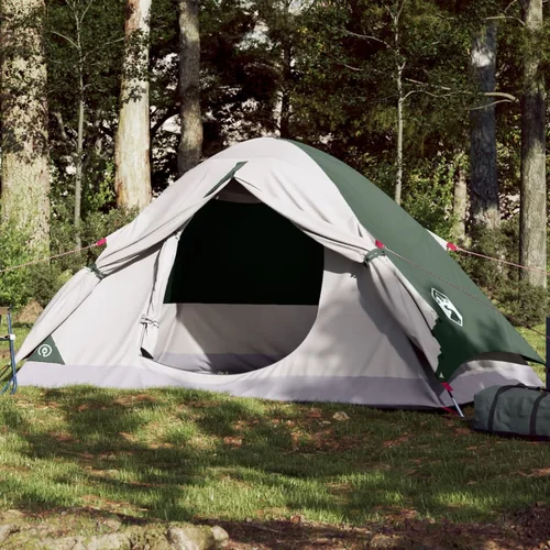  Kupolasti šator za kampiranje za 2 osobe zeleni vodootporni