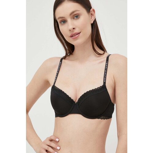 Tommy Hilfiger Grudnjak boja: crna, jednobojni model Slike