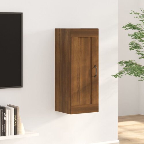vidaXL Viseći ormarić boja hrasta 35x34x90 cm od konstruiranog drva Cijene