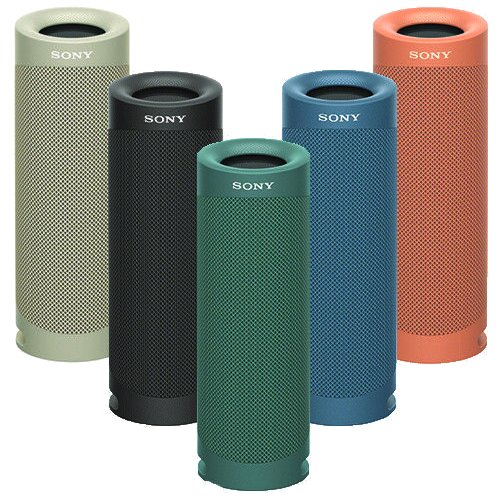 Sony SRSXB23R.CE7 bluetooth zvučnik crveni Slike