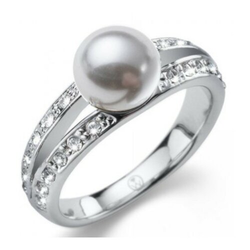  Ženski oliver weber pearl play crystal prsten sa swarovski perlom m ( 41156m ) Cene