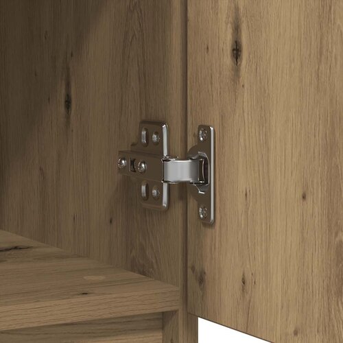  Komoda s ladicama artisan hrast 71x35x65 cm konstruirano drvo Smeđa Slike