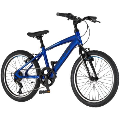 Visitor Bicikl junior 20 fox roll alu 20" tvrda alu 12" v-brake 6 brzina 132-155cm (xs) plavi perla Cene