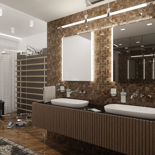  NIMCO ZP 11002 - LED ogledalo za kupatilo sa pozadinskim osvetljenjem 6500K 80x60 cm IP44 Slike
